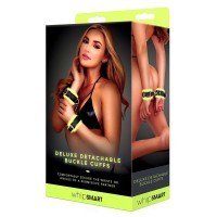 WHIPSMART GLOW DELUXE DETACHABLE BUCKLE CUFFS